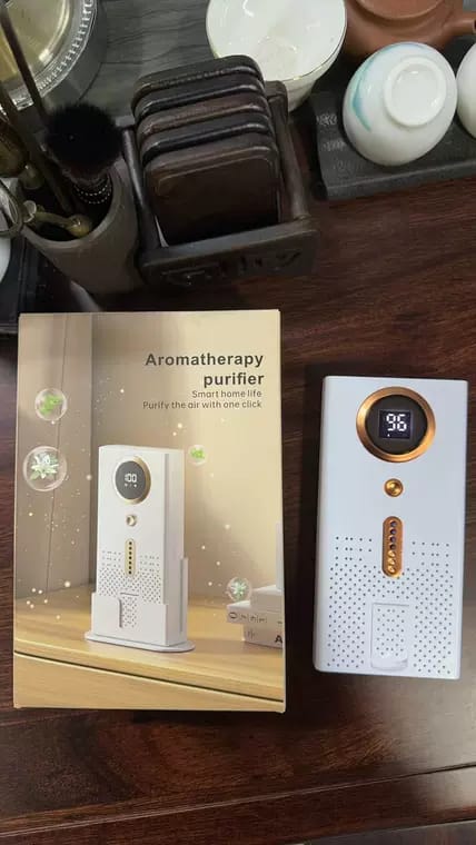 Wall-Mounted Automatic Fragrance Dispenser & Air Purifier