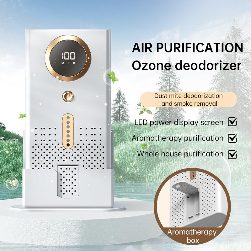 Wall-Mounted Automatic Fragrance Dispenser & Air Purifier