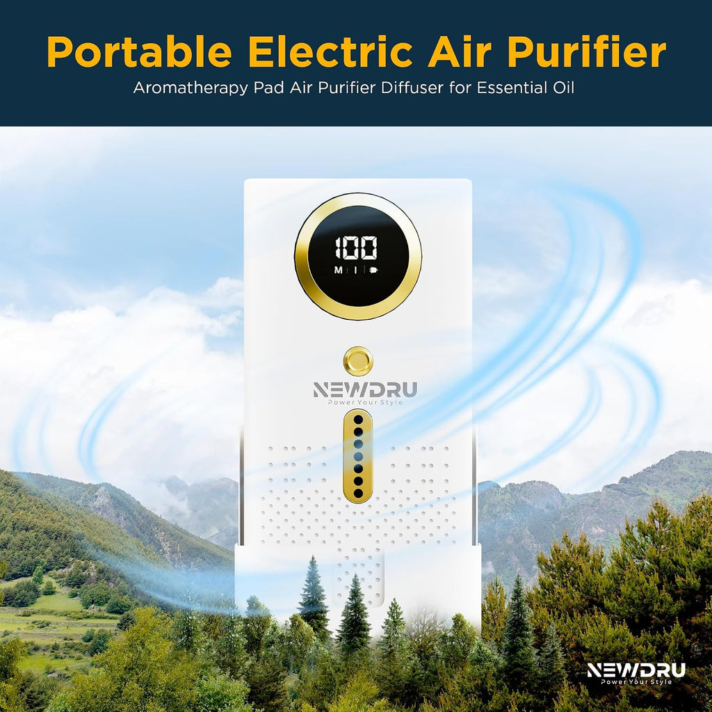 Wall-Mounted Automatic Fragrance Dispenser & Air Purifier